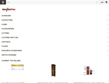 Tablet Screenshot of humidorpros.com